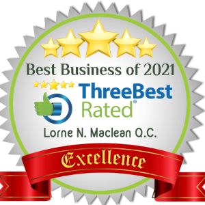 MacLean Law wins ThreeBest Rated 2021