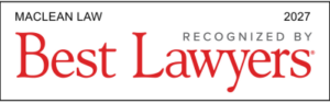 Best Lawyers recognizes MacLean Law for dedication to family law.